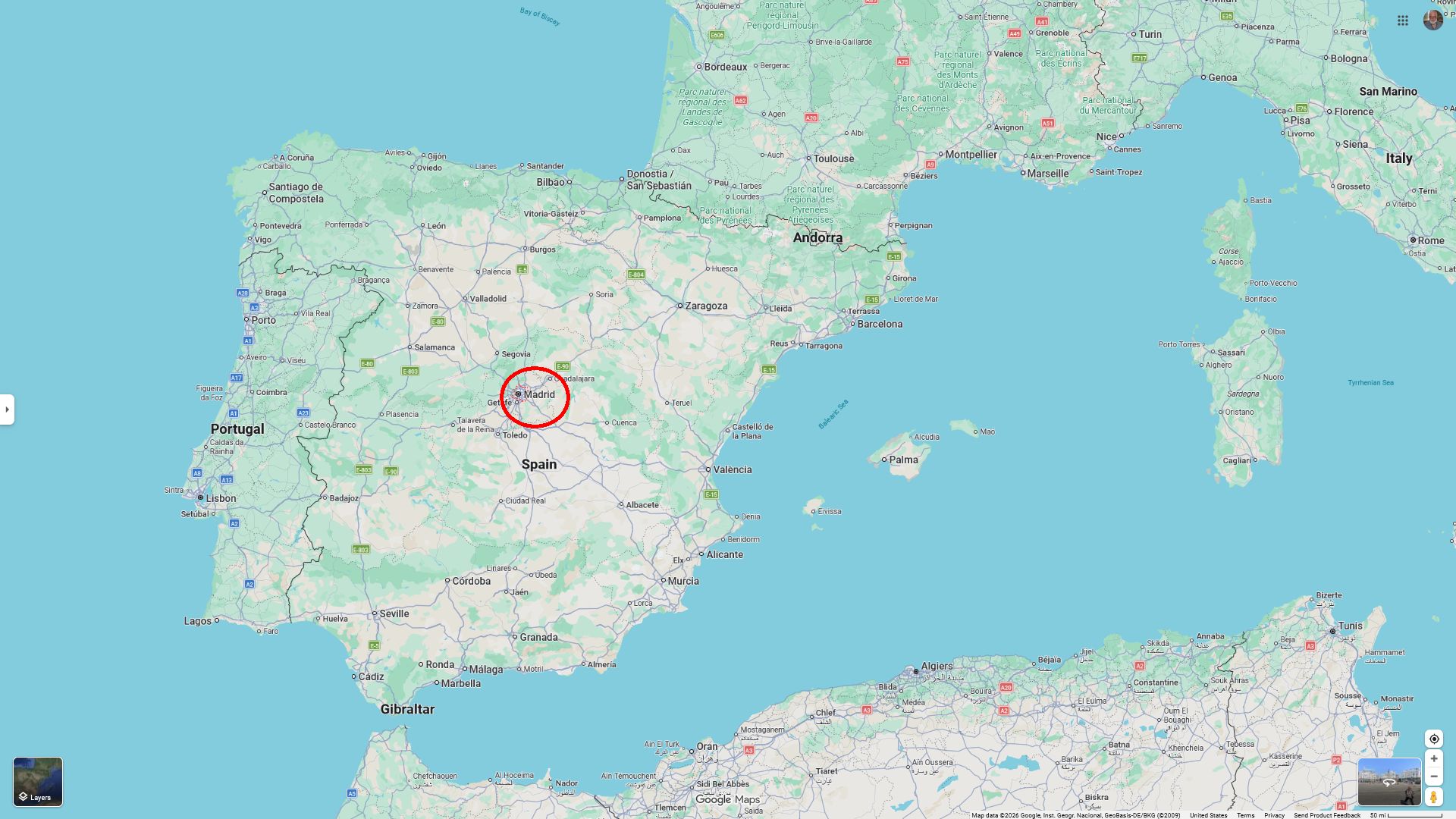 Spain Map